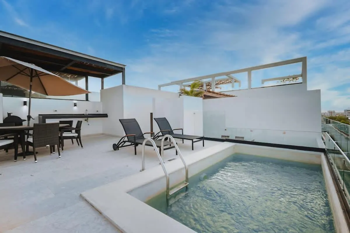 Holiday home Luxury Penthouse Private Pool Villa Playa del Carmen Mexico